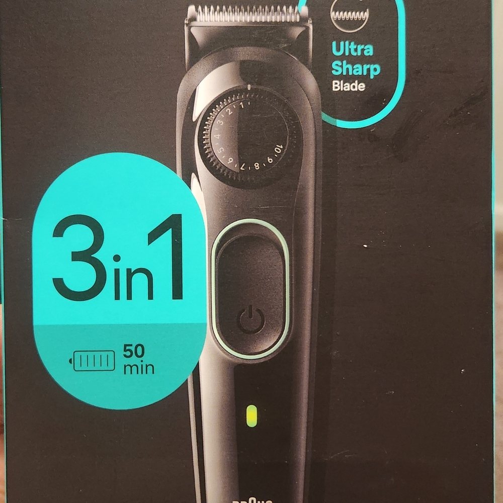 3-in-1 Men's Grooming Tool - Black